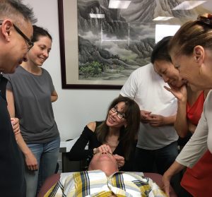 michelle gellis teaches facial acupuncture